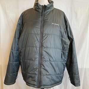 Columbia Puffer Jacket Interchange Omni-Heat 3XL Gray